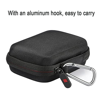 RAIACE Hard Travel Carrying Case for Card Games, Protective Storage Bag. (Not Including Cards) - Black