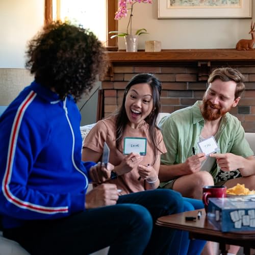 USAOPOLY BLANK SLATE, Where Great Minds Think Alike, Fun Family-Friendly Board Game, Word Association Party Game, Easy to Learn, Fun to Play Family Game Night, 3-8 Players, Ages 8+