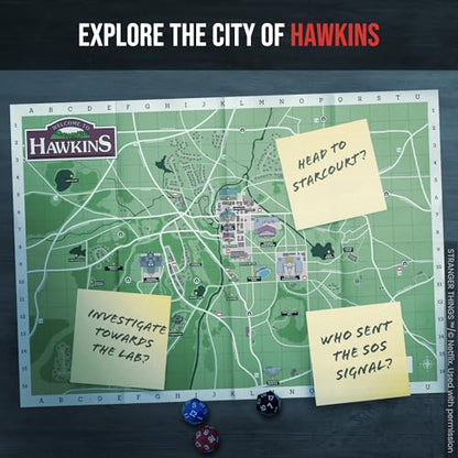 PROFILER Stranger Things - The Shadows of Hawkins - Board Game Escape Game - Immersive and Collaborative Investigation Game, 1-6 Players