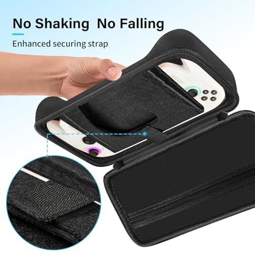 sarlar Carrying Case Compatible with ASUS ROG Xbox Ally/Xbox Ally X 2025, Premium EVA Hard Shell Pouch with Mesh Pocket, Protective Portable Travel Storage Carry Bag for Console and Accessories