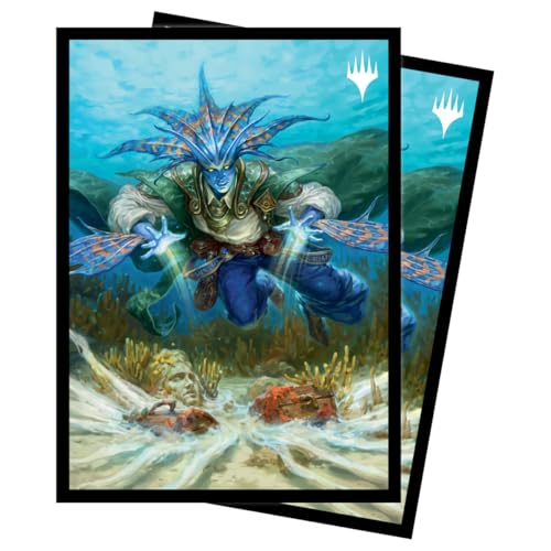 Ultra Pro - MTG Murders at Karlov Manor 100ct Sleeves Morska, Undersea Sleuth, Anti-Glare Protective MTG Trading Card Game Accessory Standard Sized Sleeves - color: Morska, Undersea Sleuth