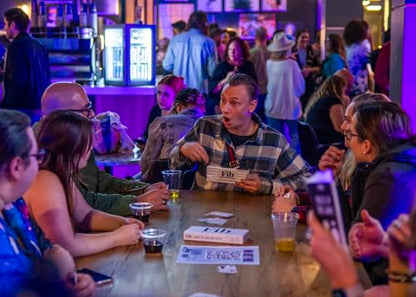 Fib: A Game for Liars and Thieves –– The Award-Winning Party Game for Poker-Faced Scoundrels, Silver-Tongued Storytellers, and Those who Know the Meaning of Yes, and
