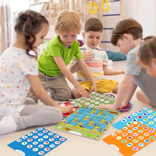 Vinlon Matching Memory Game for Kids Ages 4-8, Flip to Win Board Games Travel Toys Parlor Games for 3 4 5 6 7 8 Years Old, Road Trip Essentials, Airplane, Car Activity Easter Basket Stuffers