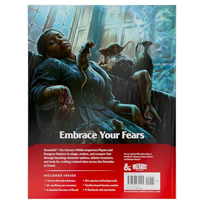 Dungeons & Dragons Ravenloft: The Horrors Within | D&D Gameplay Expansion Book - style: Expansion Book