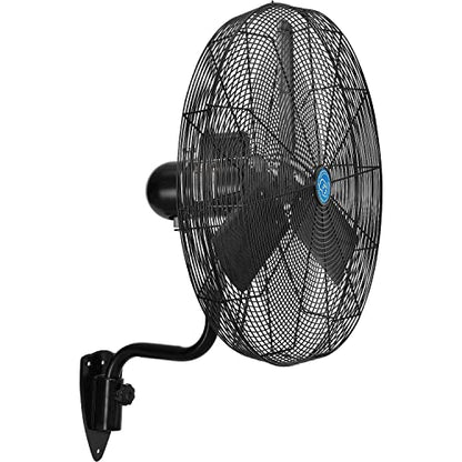 CD Premium 30" Oscillating Wall Mount Fan, TEFC Motor, 11,500 CFM, 1/2 HP