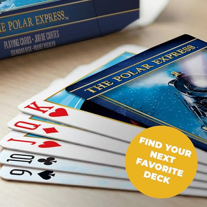 MasterPieces Officially Licensed Polar Express Playing Cards - 54 Card Deck for Adults - style: The Polar Express