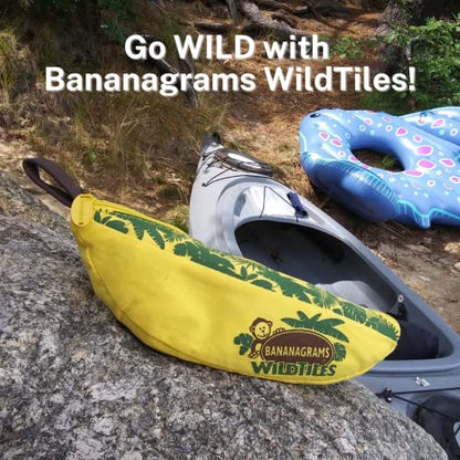 Bananagrams WildTiles Vocabulary Building and Spelling Improvement Lettered Tile Game for Ages 7 and Up - style: Wild Tiles