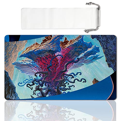 Board Game MTG Playmat Games Size 60X35 cm CCG Compatible for MTG CCG RPG Trading Card Game (EMRAKUL, The AEONS Torn) - color: Emrakul, the Aeons Torn