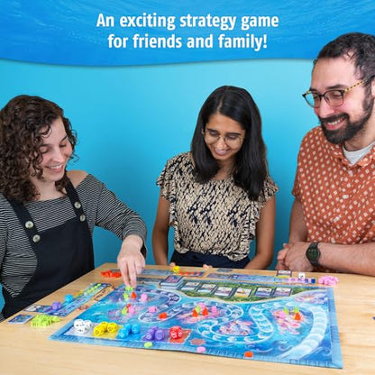 Australis | Explore The Nature of The Ocean | DICE Drafting Game | 2-4 Players | Ages 10 and UP | 60 Minute Playtime | Thames & Kosmos