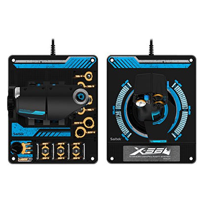 Saitek Pro X-56 Rhino H.O.T.A.S. Video Game Flight Controller for PC (SCB432210002/01/1)