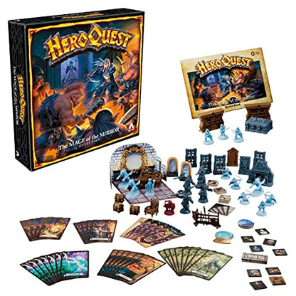 Hasbro Gaming Heroquest The Mage of The Mirror Quest Pack, Roleplaying Game for Ages 14+, Requires HeroQuest Game System to Play