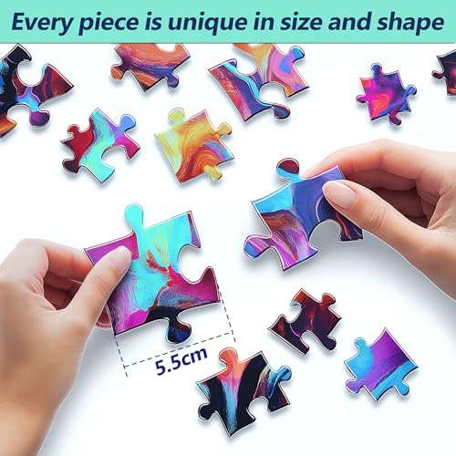 Blueforest 6 Pack 36 Large Piece Jigsaw Puzzles for Seniors | Easy Grip, Elderly Adults, Low Vision, Dementia & Alzheimer's, Brain Games, 1:1 Reference Poster, Retirement Gifts - color: 6 Pack 36 Large Piece Golden Years