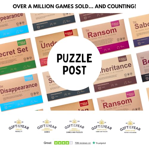 Unique Escape Room in an Envelope | Great for Groups - Families & Friends | Perfect for Games Night | Escape Room in A Box | Puzzle Mystery Game - The Disappearance - style: The Disappearance