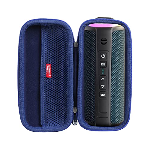 Hermitshell Hard Travel Case for Ortizan Portable Bluetooth Speaker IPX7 Waterproof Wireless Speaker (Dark Blue) - color: Dark Blue