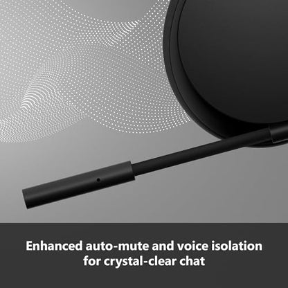 Xbox Wireless Gaming Headset | Carbon Black | Over Ear Headphones | Spatial Audio with Dolby Atmos | Consoles, PCs, TVs, Mobile, and More