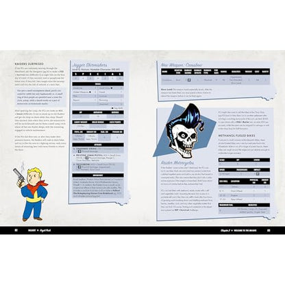 Modiphius Entertainment: Fallout: The Roleplaying Game - Royal Flush Quest Book - Expansion Hardcover RPG Book, Level Spanning Adventure & Missions