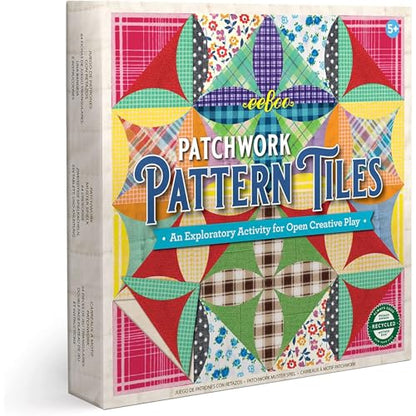 eeBoo Patchwork Pattern Tiles Ages 5+