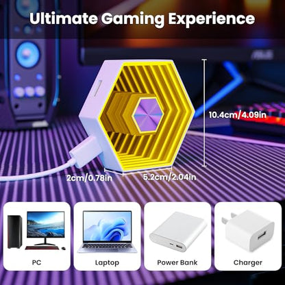 10 Pack Hexagon Led Lights, 90mm Smart Hexagon, Smart App RGB Gaming Led Light, with Remote Control & Music Sync Honeycomb Shape Hexagon Wall Lights for Bedroom, Living Room Wall - size: 10 mirrored designs