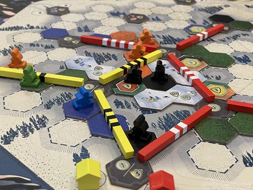 Alpenglow: The Ski Resort Board Game | Fun Strategy Game for Adults and Teens | 2-5 Players | Includes Apres Ski Expansion