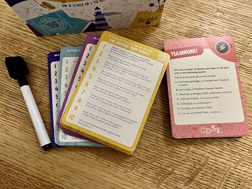Hachette Boardgames CDSK Travel | A Travel-Friendly Version of the Millennial Trivia Game | Over 800 New Questions | Ages 14+ | 2 to 16 Players | 45 Min