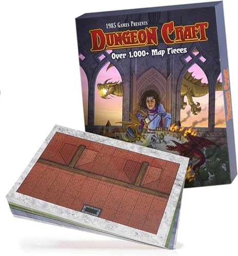 Dungeon Craft Board Game: Volume 1 Loose Leaf Inside a Custom Box, Water Resistant, Dry Erase by 1985 Games - style: Volume 1