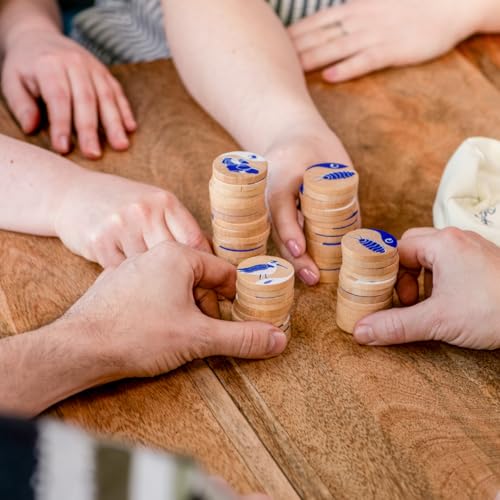 Seaside - Ocean-Themed, Travel Friendly Family Game | Water Resistant | Ages 8+ | 1 to 5 Players | 20 Minutes
