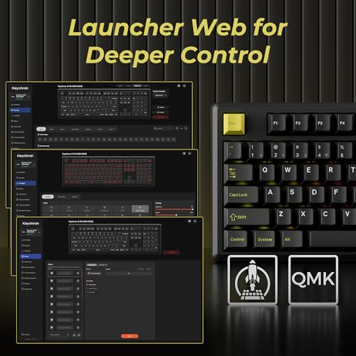 Keychron J5 HE Wireless Hall Effect Gaming Keyboard, 107-Key Full Siz | Magnetic Switch, Rapid Trigger, RGB Backlight, Knob, QMK Launcher, 2.4GHz/Bluetooth 5.2/USB-C, for Mac Windows Linux