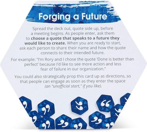 We! Engage Cards - Conversation Cards to Build Trust & Connection - 56 Inspiring Pieces with Quotes, Photos, & Activities - Ideal for Office Meetings, Ice Breakers, and Educational Team Building - color: We! Engage Cards