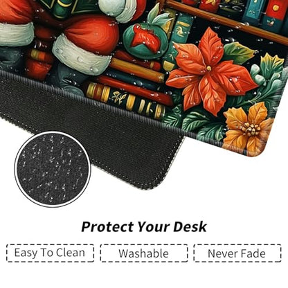 Old Man On Bookshelves for MTG & TCG Playmat Mouse Pad,BFDHGQZC 24" x 14" Game Mat for MTG/RPG/CCG Trading Card Game Playmats Table Mat Perfect for Card Games Video Games Computer Office - color: Old Man on Bookshelves
