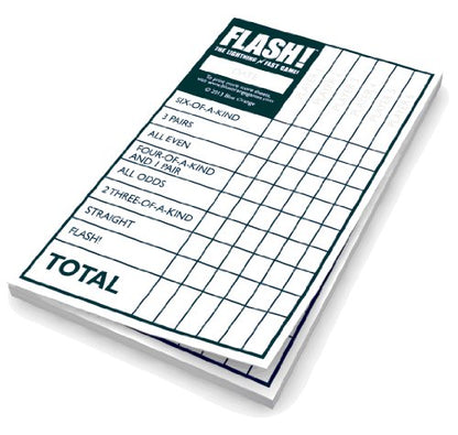 FLASH! Lightening Fast Party Family Dice Rolling game by Blue Orange Games, for 2-6 Players, Ages 7+