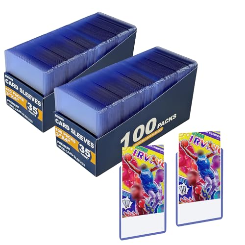 200 Hard Card Sleeves Card Toploaders for Protection for Baseball Football Premium Top Loaders for Cards, Ensuring Safety (200 Hard Sleeves) - size: 200 Hard Sleeves