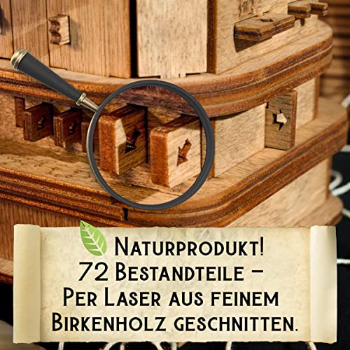 iDventure Cluebox Davy Jones' Locker, Brain Teaser Puzzle Box for Adults - color: Davy Jone's Locker