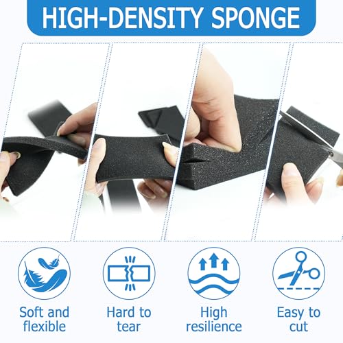 100PCS Foam Card Dividers Anti Extrusion Trading Card Dividers Multifunctional Card Dividers for Storage Boxes Foam Block for Sport Game Idol Card Crafts