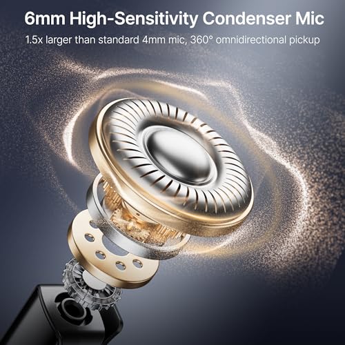 BOYA BOYALINK 2 Wireless Lavalier Microphone for iPhone/Camera/Android/PC | 3-in-1 RX, Mini Lapel Mic, 48kHz 24bit, 1000ft, 30h Use, 2 Level Noise reduction, Clip on Mic with USB-C/Lightning/3.5mm Plug