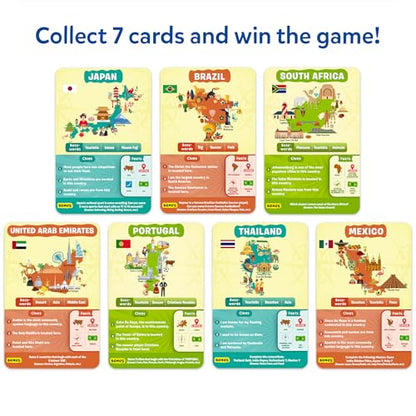 Skillmatics Guess in 10 – Countries of The World, Triva Card Game | Perfect for Boys, Girls, Kids & Families Who Love Card Games, Educational Toys, Travel Games, Gifts for Ages 8 & Up - style: 8. Countries of the World