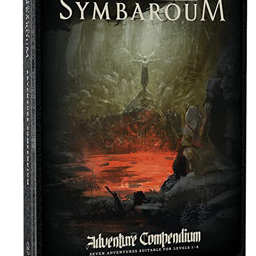 Free League Publishing Ruins of Symbaroum: Adventure Compendium 5e - Seven RPG Adventures Suitable for Levels 1-8, Free Leage Publishing, Roleplaying Game, New Maps, Stories & Content - style: Adventure Compendium
