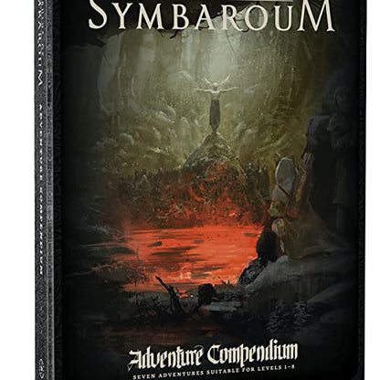 Free League Publishing Ruins of Symbaroum: Adventure Compendium 5e - Seven RPG Adventures Suitable for Levels 1-8, Free Leage Publishing, Roleplaying Game, New Maps, Stories & Content - style: Adventure Compendium