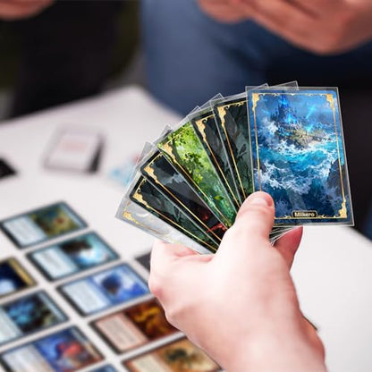 500 Count Card Sleeves – Matte Clear Trading Card Sleeves, Polypropylene (PP), Fit for MTG, TCG, Baseball, Football, and Game Cards (Matte Clear) - color: Matte Clear, size: 500 Pack