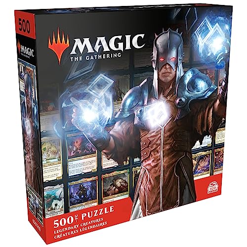 Magic The Gathering, Legendary Creatures 500 Piece Puzzle MTG Puzzles for Adults Jigsaw Puzzles 500 Pieces 500 Piece Puzzles for Adults & Kids 12+ - color: Legendary Creatures 500pc Puzzle