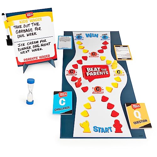 Spin Master Games, Beat The Parents Classic Family Trivia Game, Kids vs Parents for Ages 6 and up - color: Beat the Parents-older Version