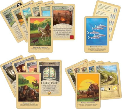 CATAN Traders & Barbarians Board Game Expansion - Customize Your Asmodee CATAN Experience, Strategy Game, Family Game for Kids and Adults, Ages 12+, 3-4 Players, 90 Minute Playtime - style: CATAN Traders & Barbarians
