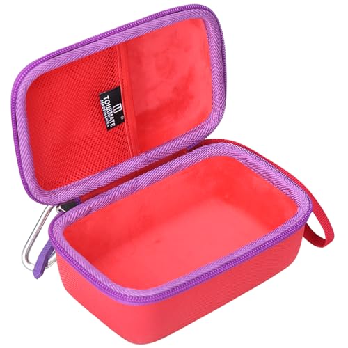 Tourmate Hard Case Replacement for Winning Moves RACK-O, Retro package Card Game (Case Only) (Red + Purple) - color: Red + Purple