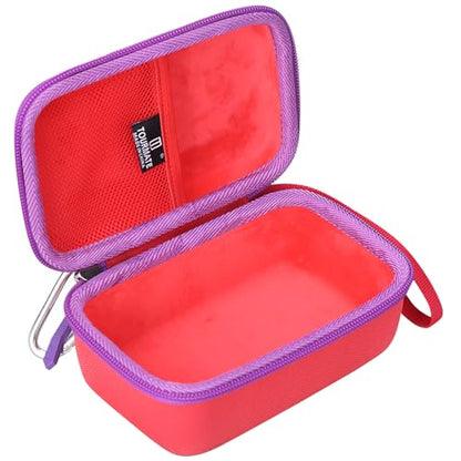 Tourmate Hard Case Replacement for Winning Moves RACK-O, Retro package Card Game (Case Only) (Red + Purple) - color: Red + Purple