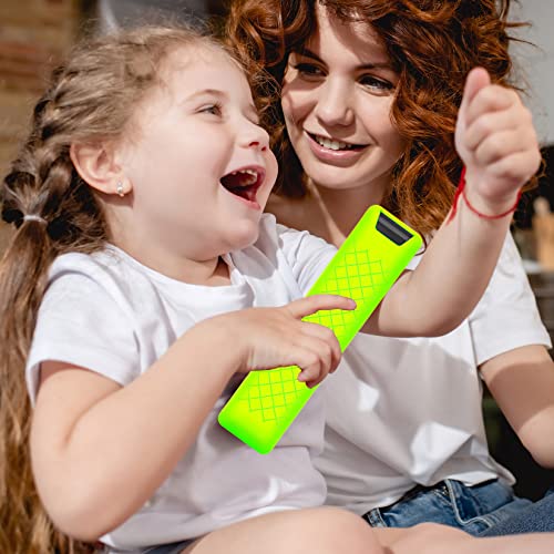 Case Compatible with Samsung Smart TV Remote Controller BN59 Series, Light Weight Silicone Cover Protector Shockproof Anti-Slip Remote Skin Sleeve - Green Glow in The Dark - color: Glow Green