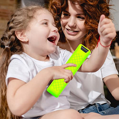 Case Compatible with Samsung Smart TV Remote Controller BN59 Series, Light Weight Silicone Cover Protector Shockproof Anti-Slip Remote Skin Sleeve - Green Glow in The Dark - color: Glow Green