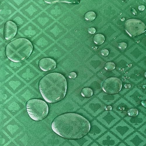 Speed Cloth Poker Table Fabric - 108X60 Inch Section of Casino Card Game Table Felt Top Cover Accessories - Green - color: Green
