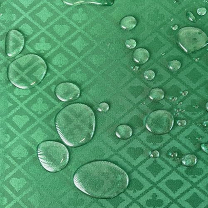 Speed Cloth Poker Table Fabric - 108X60 Inch Section of Casino Card Game Table Felt Top Cover Accessories - Green - color: Green