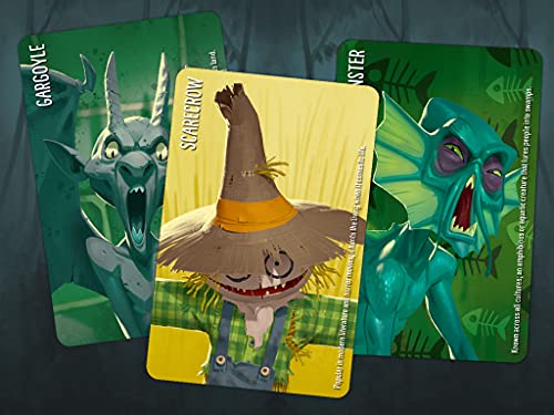 Horrible Guild: Similo Spookies, Cooperative Fun for the Whole Family, Easy to Learn, Deck Includes 30 Big Cards, For Ages 7 and Up - style: Spookies