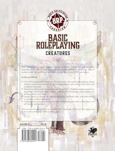 Basic Roleplaying: Creatures