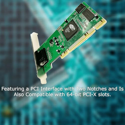 KUJOBUY 8MB Graphics Card VGA PCI 32Bit for Server Industrial Computer Multi-Display for ATI Rage XL 32 Bit PCI VGA Video Card PCI-X Interface Universal Video Card for Desktop Computers
